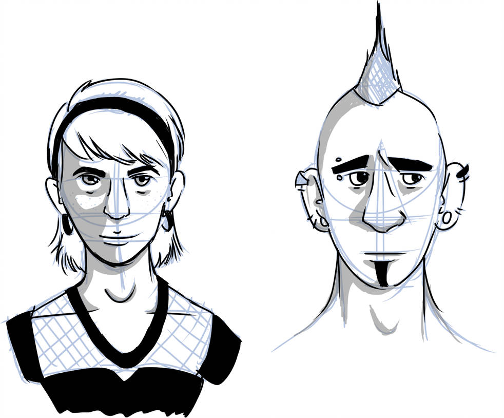 982x814 rough character ideas