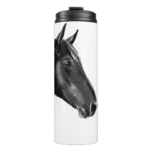 307x307 Charcoal Drawings Classic Water Bottles Travel Mugs Zazzle
