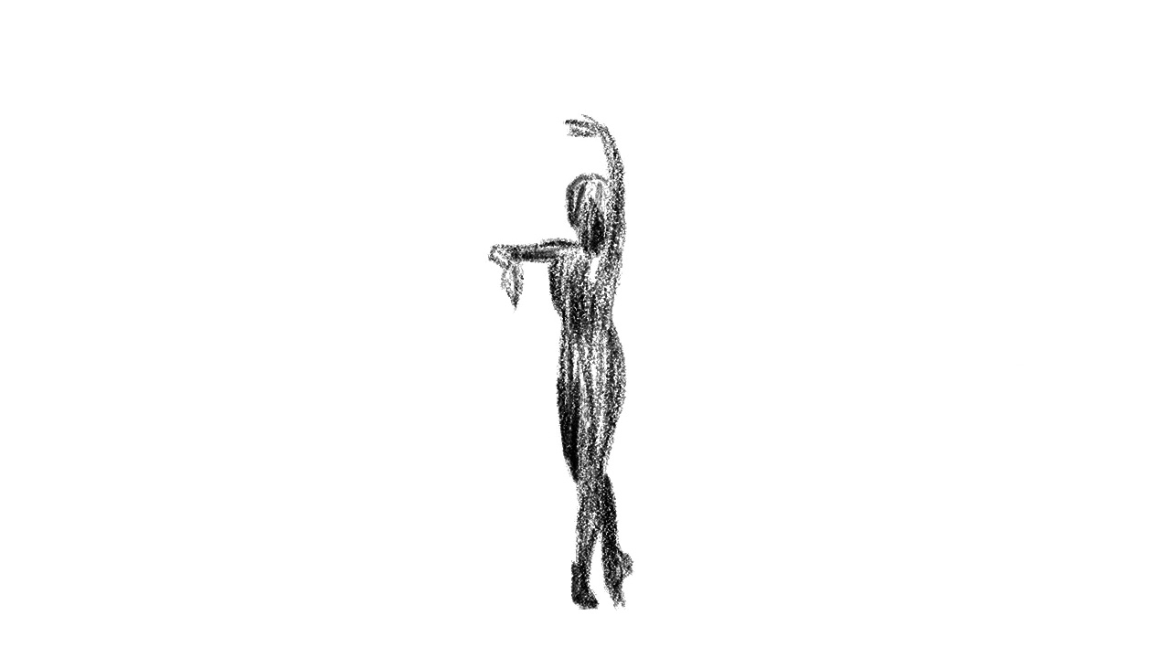 1280x720 Charcoal Dance Rotoscope