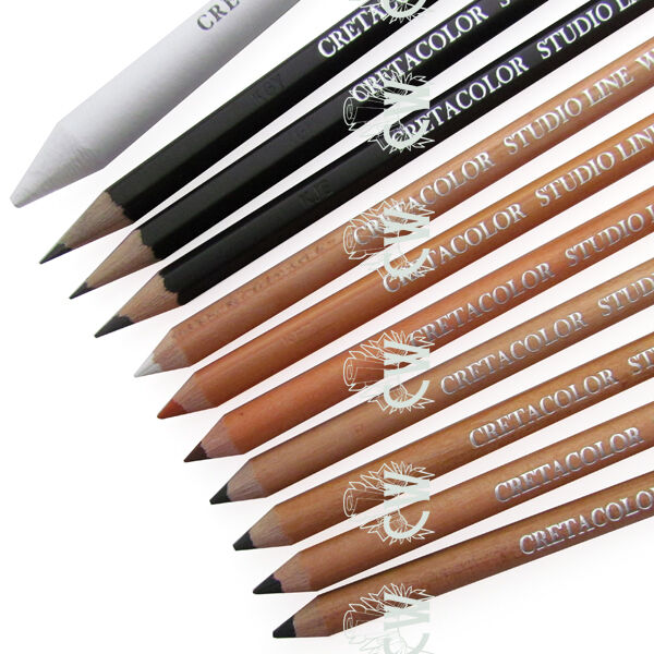 600x600 Cretacolor Artist Studio Line Drawing Set Charcoal Chalk