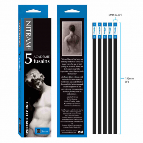 480x480 Nitram Fusains Charcoal H