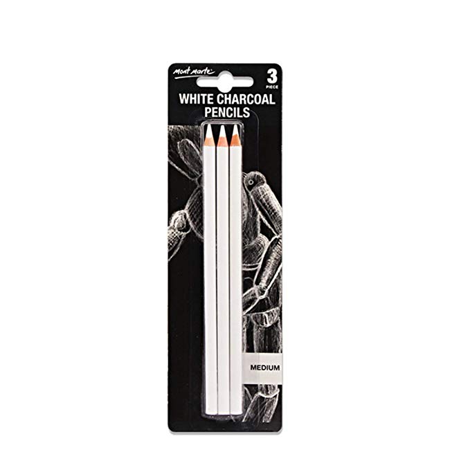 679x679 White Charcoal Pencils For Highlight, Drawing