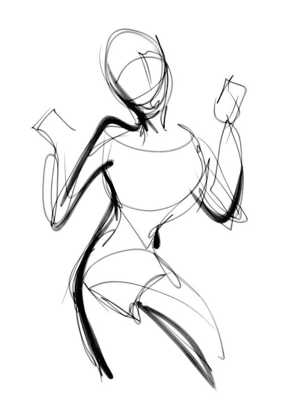 600x800 Drawing Ideas In Gesture Drawing