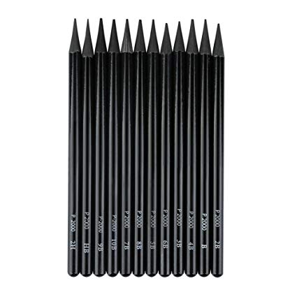 425x425 evneed woodless pencil set, pcs non wood graphite