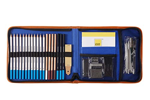 500x333 Colour Block Piece Sketching Travel Art Set In A Canvas