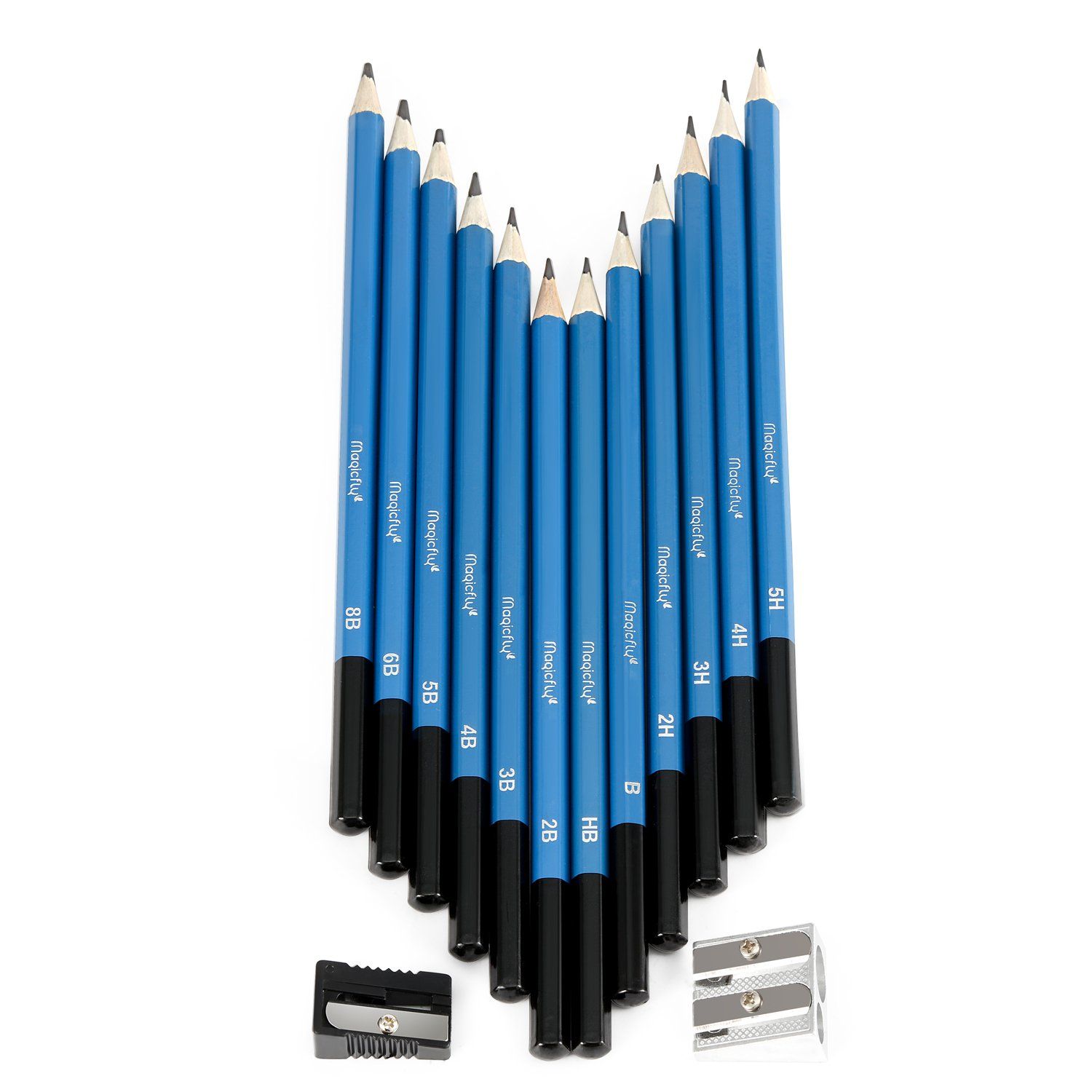 1500x1500 Charcoal Sketching Pencils Set Pcs Magicfly Drawing Pencil