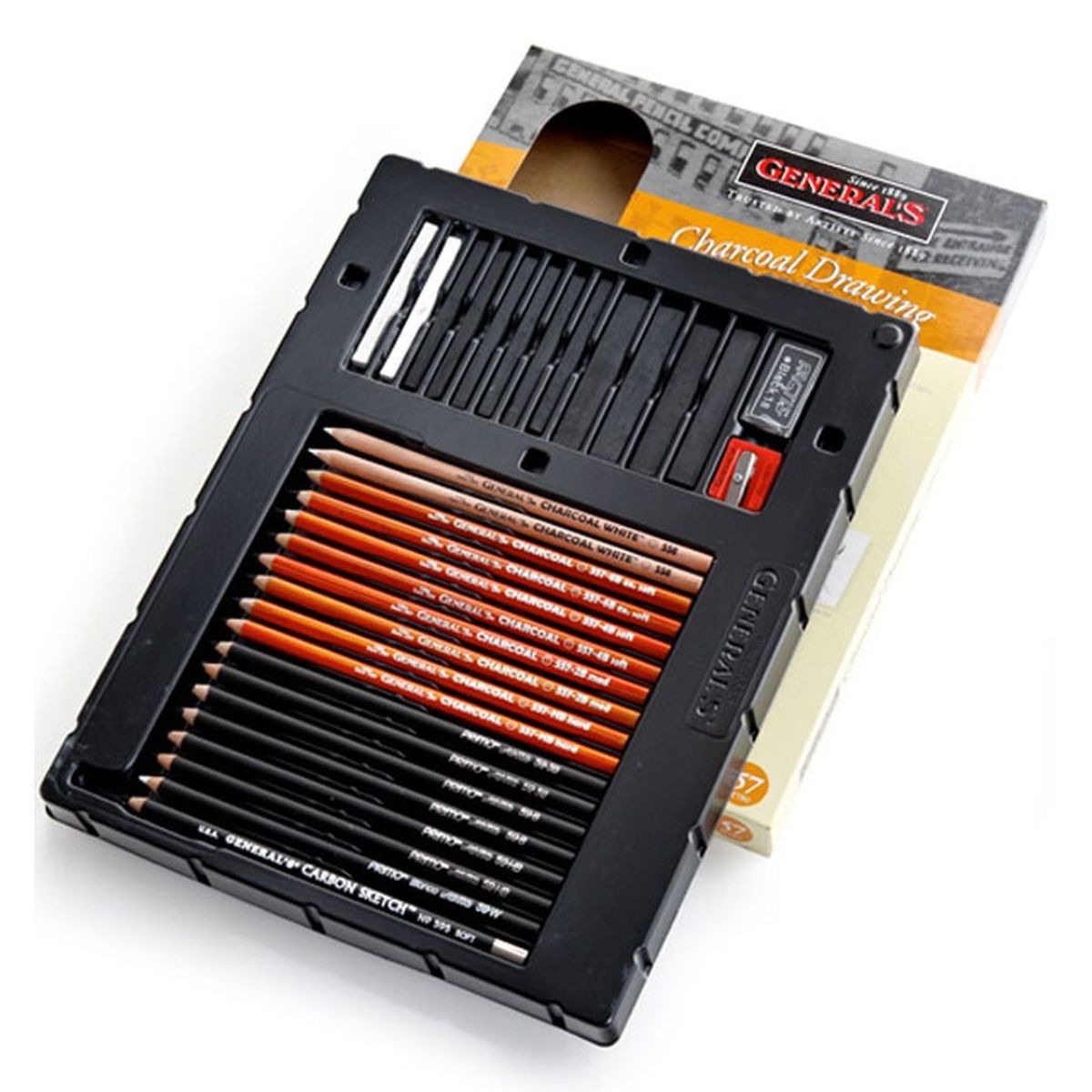 1200x1200 General's Charcoal Drawing Artist Collection Of Pcs