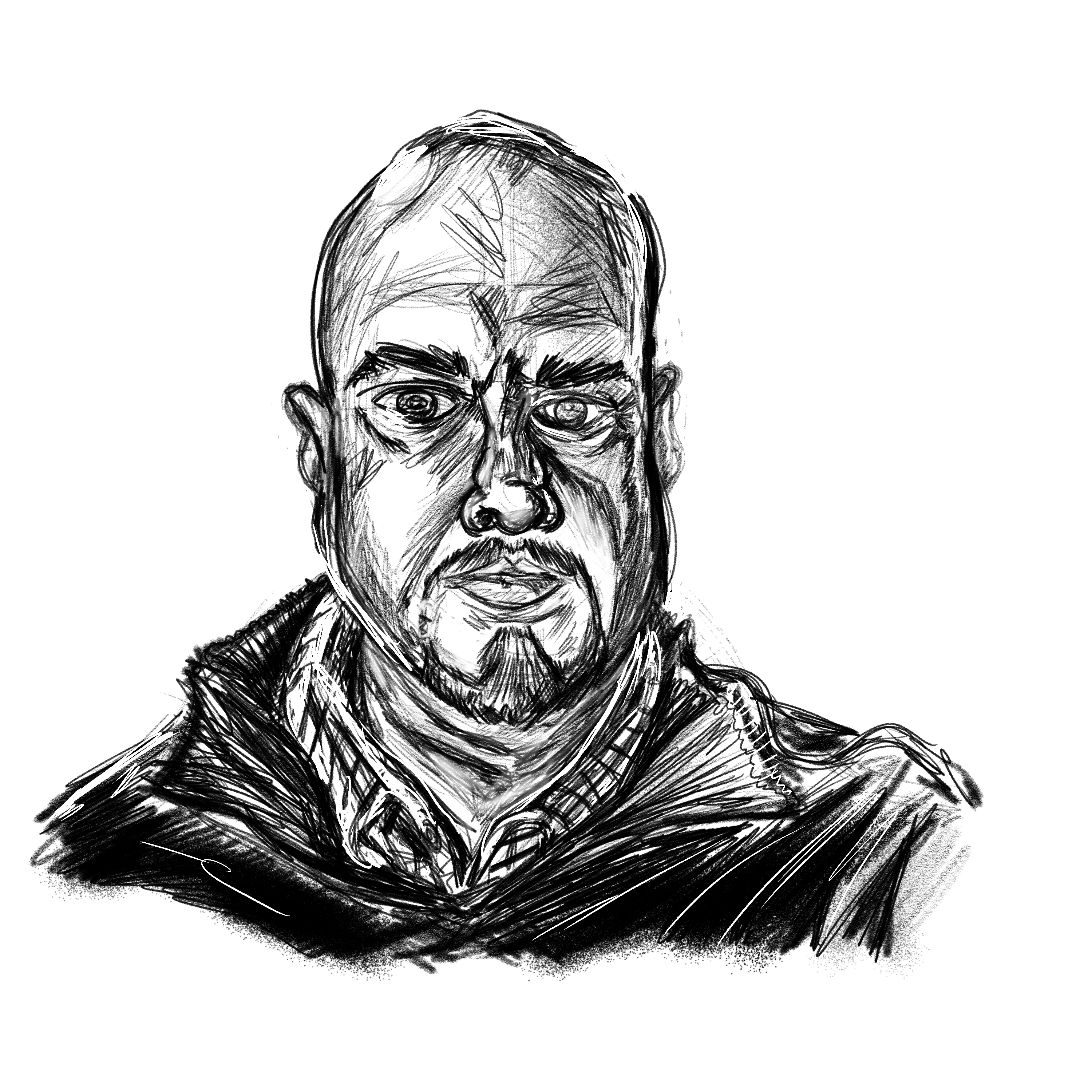 3000x3000 Charcoal Skeleton Art Of Jeff