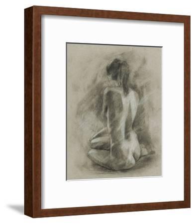 392x450 Charcoal Figure Study Ii Art Print