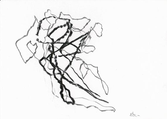 570x405 Drawing Charcoal On Sketch Paper X Cm Tree Study