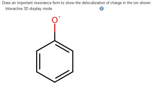 533x295 Solved Draw The Most Important Resonance Form To Show