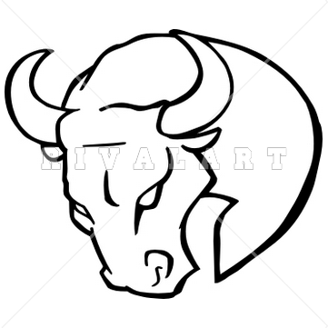 361x361 Charging Bull Clipart