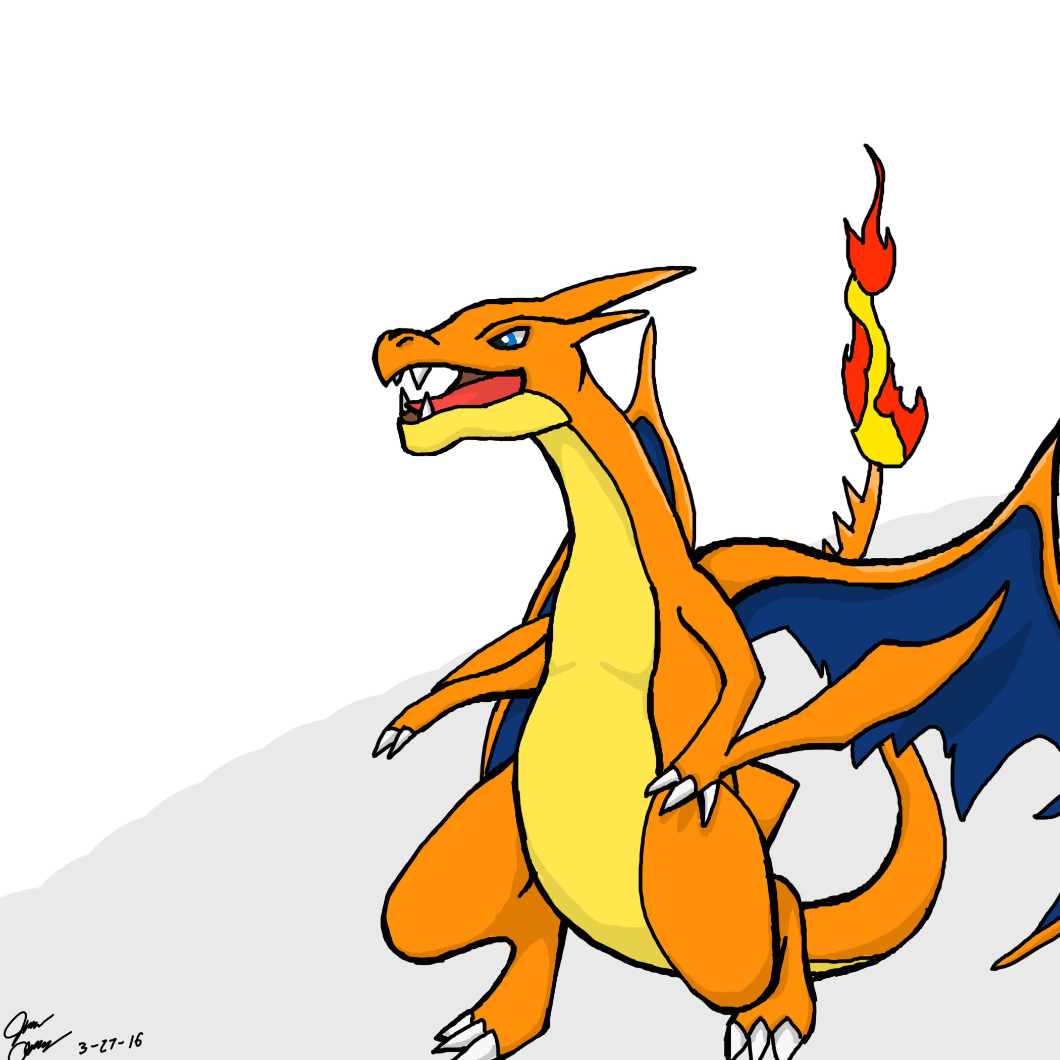 2100x2100 charizard y