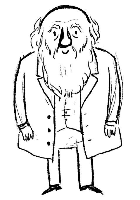 479x683 Cartoon Drawings Charles Darwin