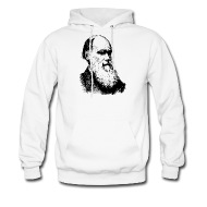 190x190 Darwin Portrait Evolution Charles Darwin Tee Evolu Men's Hoodie