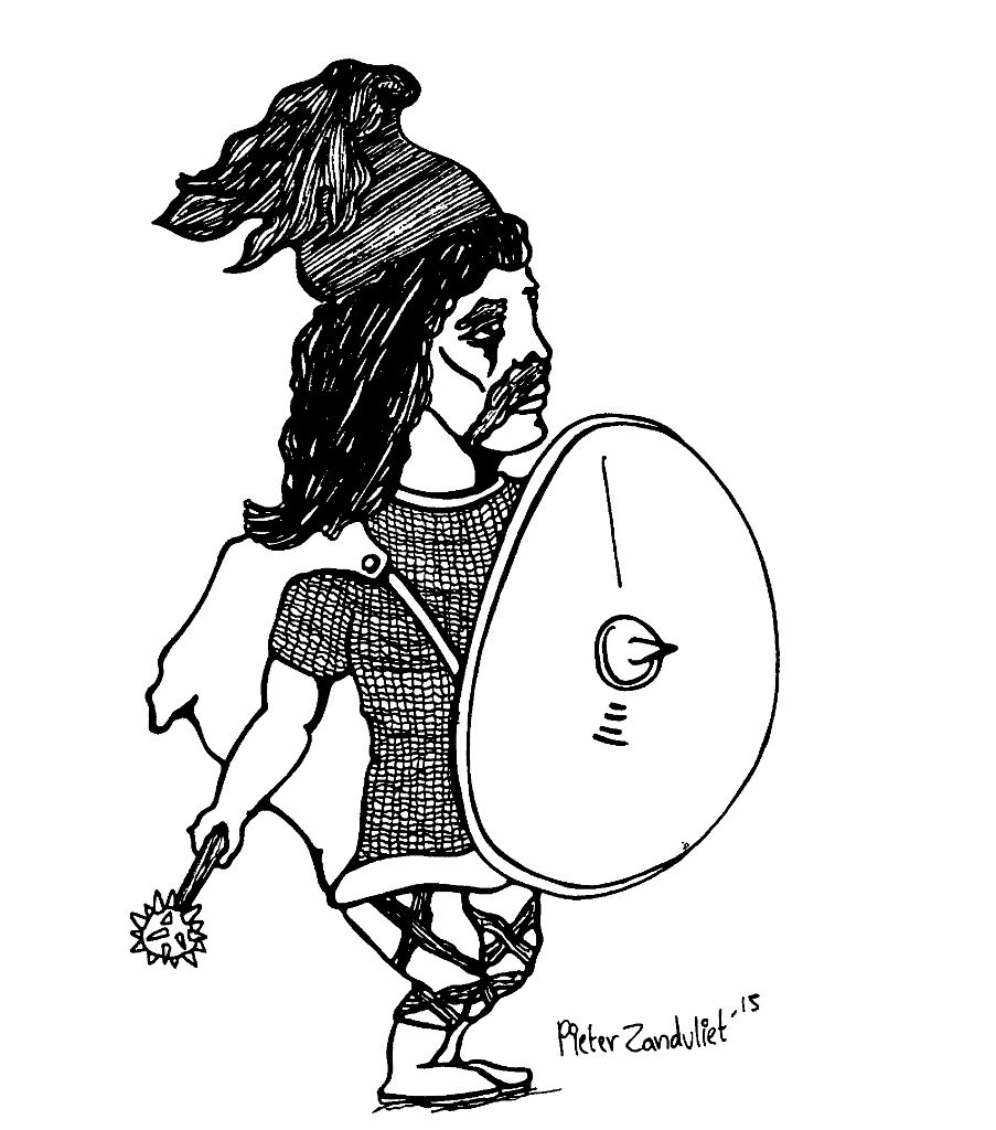 903x1024 Drawing Of The Day, Charles Martel