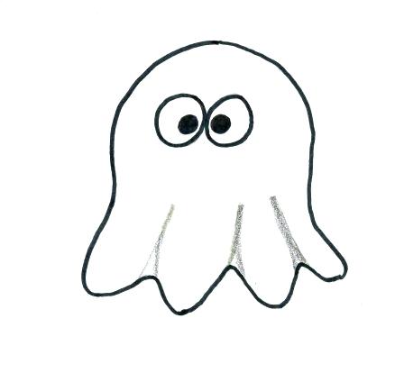 438x414 Halloween Stuff To Draw How Charlie Brown Ghost Cool Things Easy