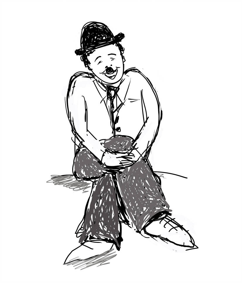 827x967 Charlie Chaplin