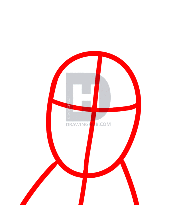 628x720 How To Draw Charlie Chaplin, Step