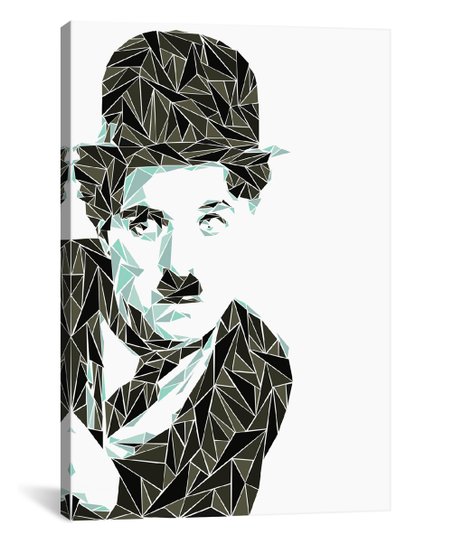 452x543 Icanvas Charlie Chaplin Wrapped Canvas Zulily