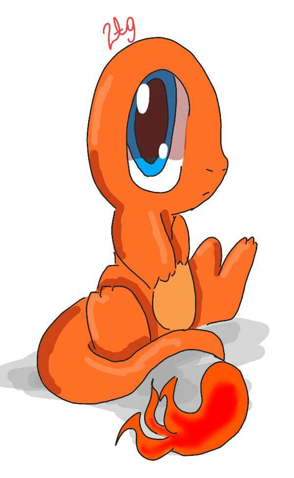 600x974 Charmander Drawing Amino