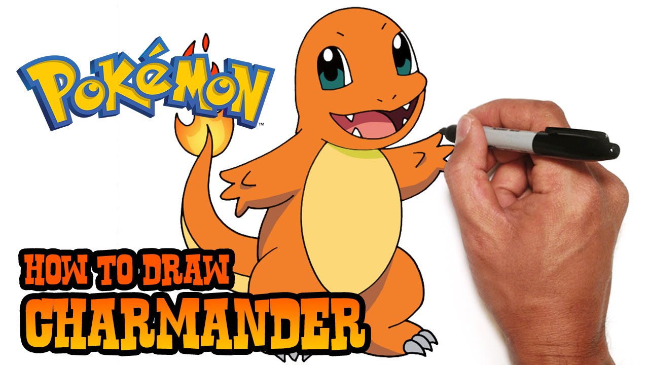 1280x720 How To Draw Charmander Pokemon