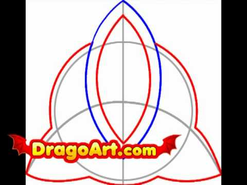 480x360 how to draw a triquetra, step