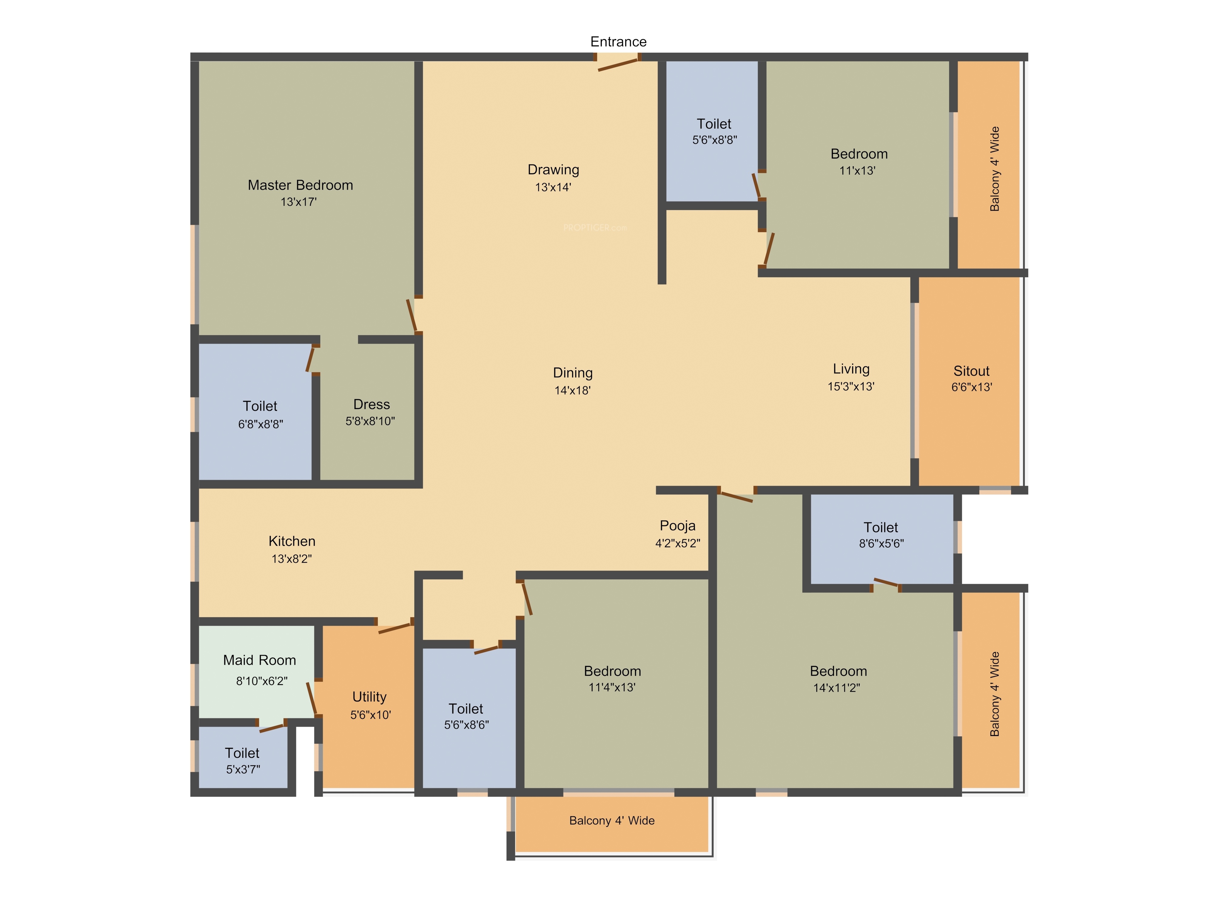 4000x3000 Salarpuria Sattva Magnus In Shaikpet, Hyderabad