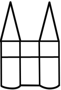 198x290 How To Draw Draw Simple Cartoon Chateau Castles