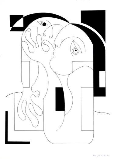 375x520 Saatchi Art Artist Hildegarde Handsaeme Drawing