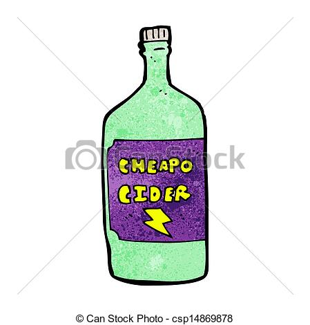 449x470 Cartoon Cheap Cider Vectors Illustration
