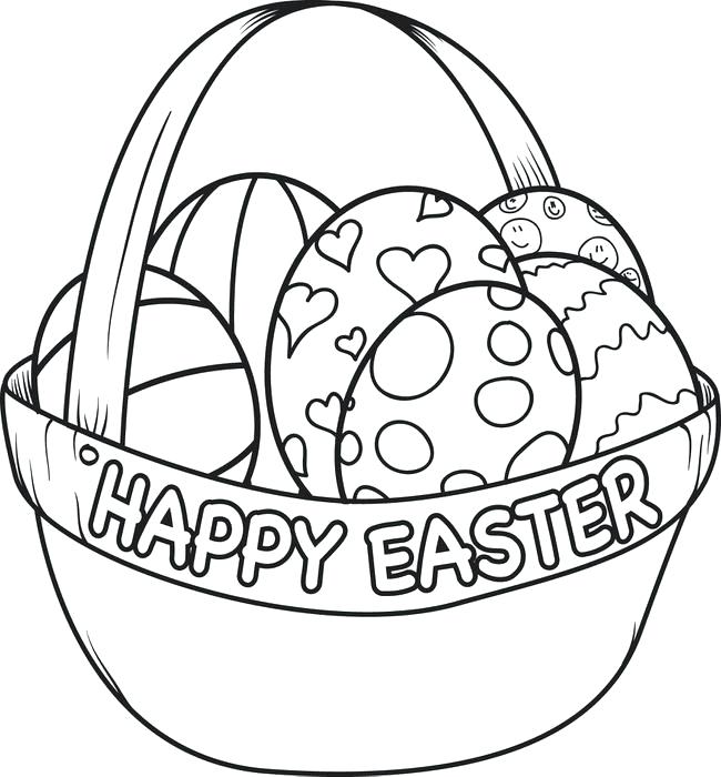 650x700 Egg Drawing Template At Com Free For Personal Coloring Pages Kids
