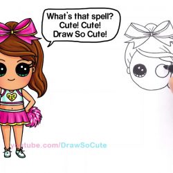 250x250 Cheer Pictures Drawings Cheerleading To Someone Bow Drawstring
