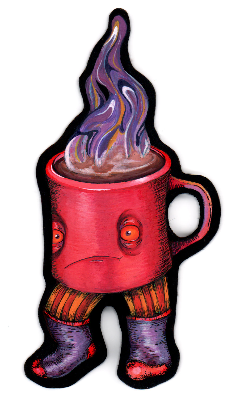 1000x1717 Mounted Drawings Kate Rowekamp