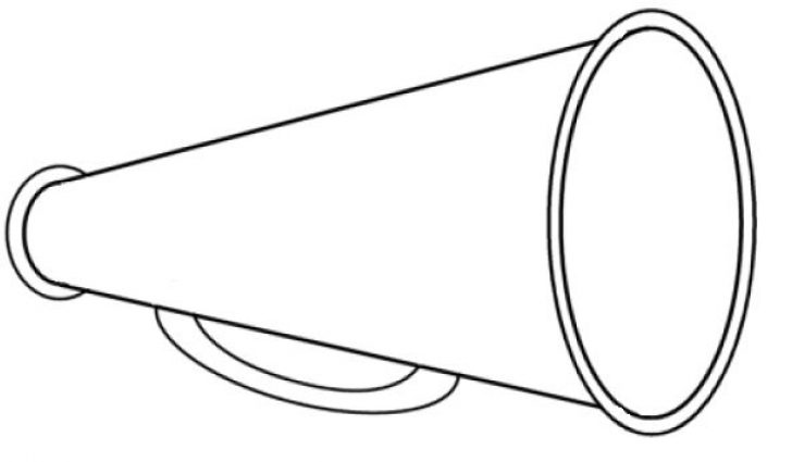728x425 Megaphone Clipart