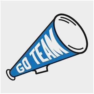 300x300 Megaphone Clipart Cute Cheer Megaphone Clipart Black And White