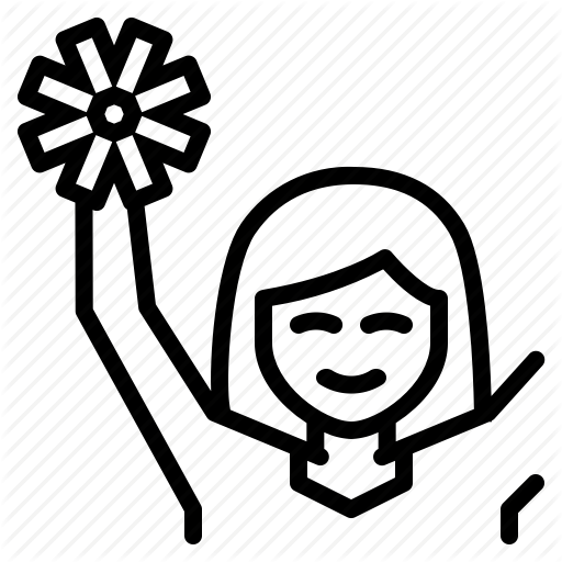 512x512 Cheer Drawing Cheerleading Transparent Png Clipart Free Download