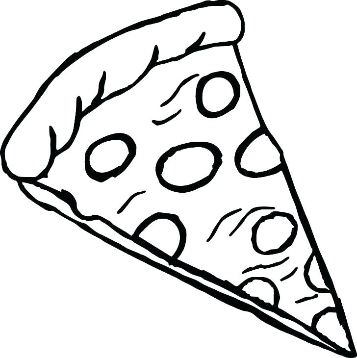 728x730 Pizza Coloring