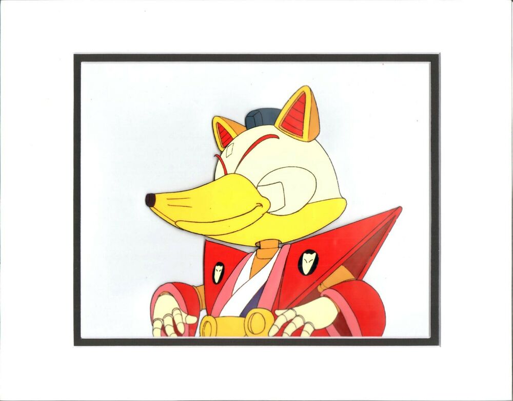1000x783 Samurai Pizza Cats Big Cheese Production Animation Cel And Drawing