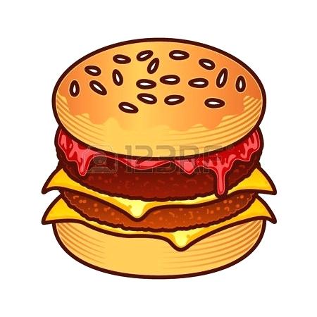 450x450 draw a burger burger sketch draw vector illustration burgers hand