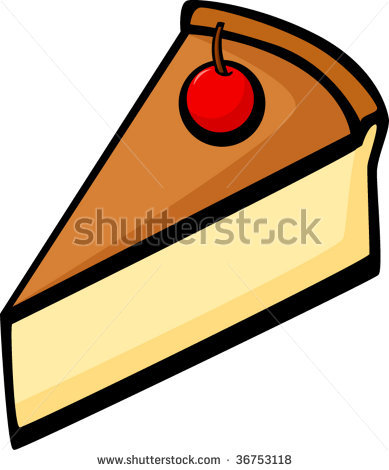 389x470 Cherry Cheesecake Clipart
