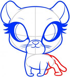 277x302 How To Draw How To Draw A Cheetah For Kids