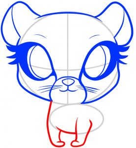 277x302 How To Draw How To Draw A Cheetah For Kids