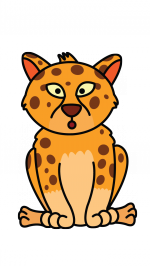 150x266 How To Draw Baby Cheetah Safari Baby Drawing, Zoo Drawing, Draw