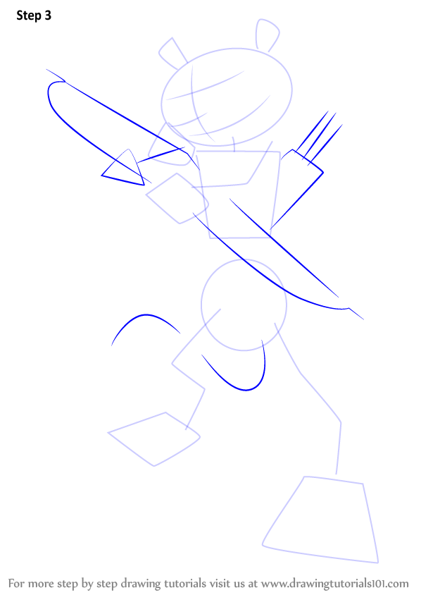 598x844 Learn How To Draw Hunter The Cheetah From Spyro