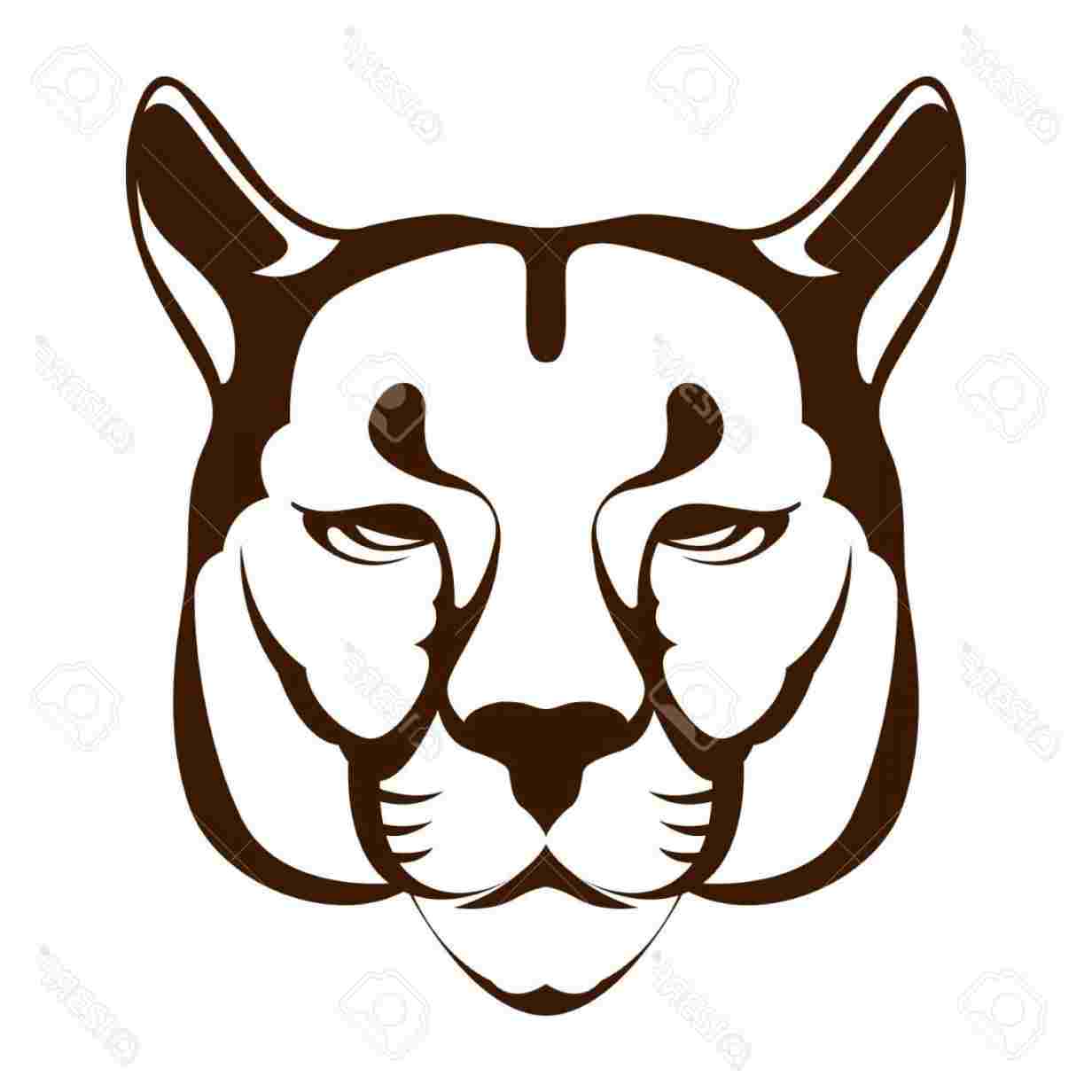 1232x1232 Simple Tiger Face Drawing