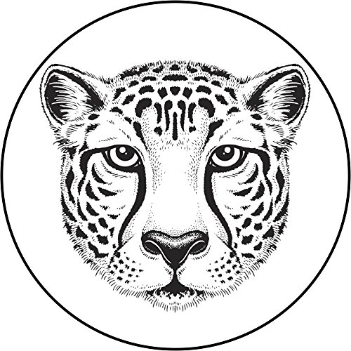 Cheetah Head Drawing