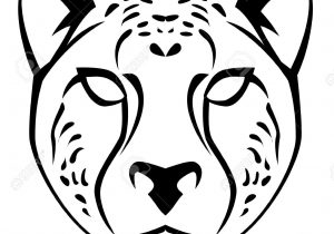 300x210 drawing cheetah face pic drawn cheetah head