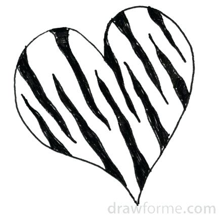435x435 How To Draw Zebra Print Zupa