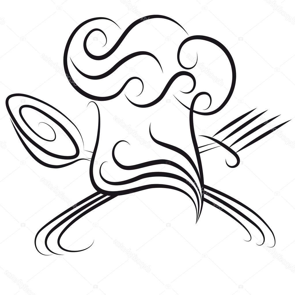 1024x1024 Free Chef Hat Clipart Drawing Pictures With Spoon